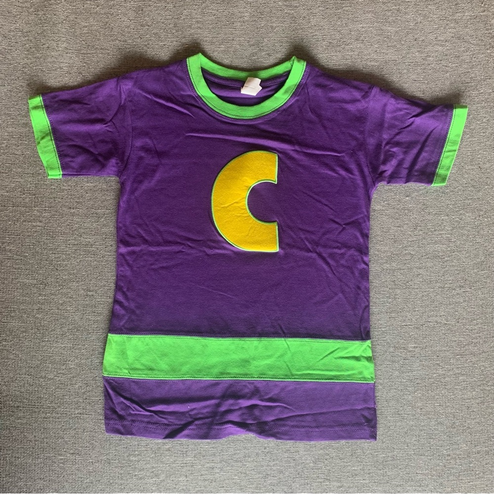 Rare Original Chuck E. Cheese Official Shirt Sz Small 6/7